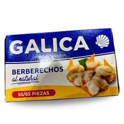 BERBERECHOS AL NATURAL 55/65 LATA OL-120